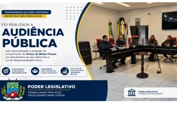 AUDIÊNCIA PÚBLICA REALIZADA NO DIA 26 DE MAIO DE 2026 PARA DEMONSTRAÇÃO E AVALIAÇÃO DO CUMPRIMENTO DO ANEXO DE METAS FISCAIS