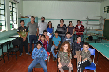 REGISTRO DA VISITA À ESCOLA PARTICIPANTE DO 2º CÂMARA MIRIM DE JÓIA  06 DE MAIO DE 2019.