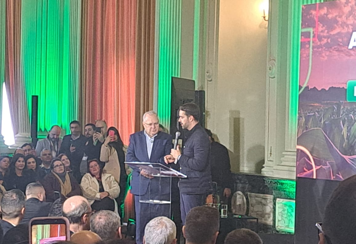 Vereadores de Jóia participam do lançamento do maior programa de recuperação de solos do RS