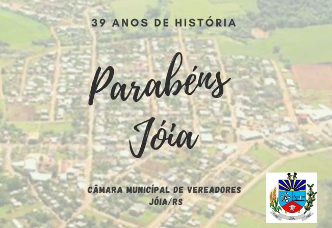PARABÉNS JÓIA.