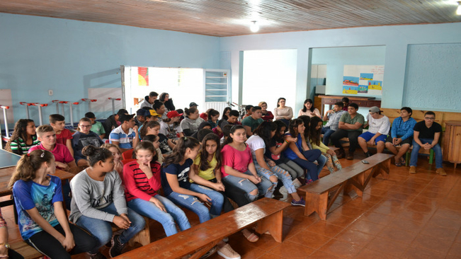 REGISTRO DA VISITA À ESCOLA PARTICIPANTE DO 2º CÂMARA MIRIM DE JÓIA  09 DE MAIO DE 2019.  4ª ESCOLA VISITADA - E.M.E.F. JOÃO ANTÔNIO DA CONCEIÇÃO.